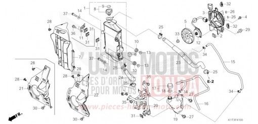 RADIATEUR CRF300LRAM de 2021